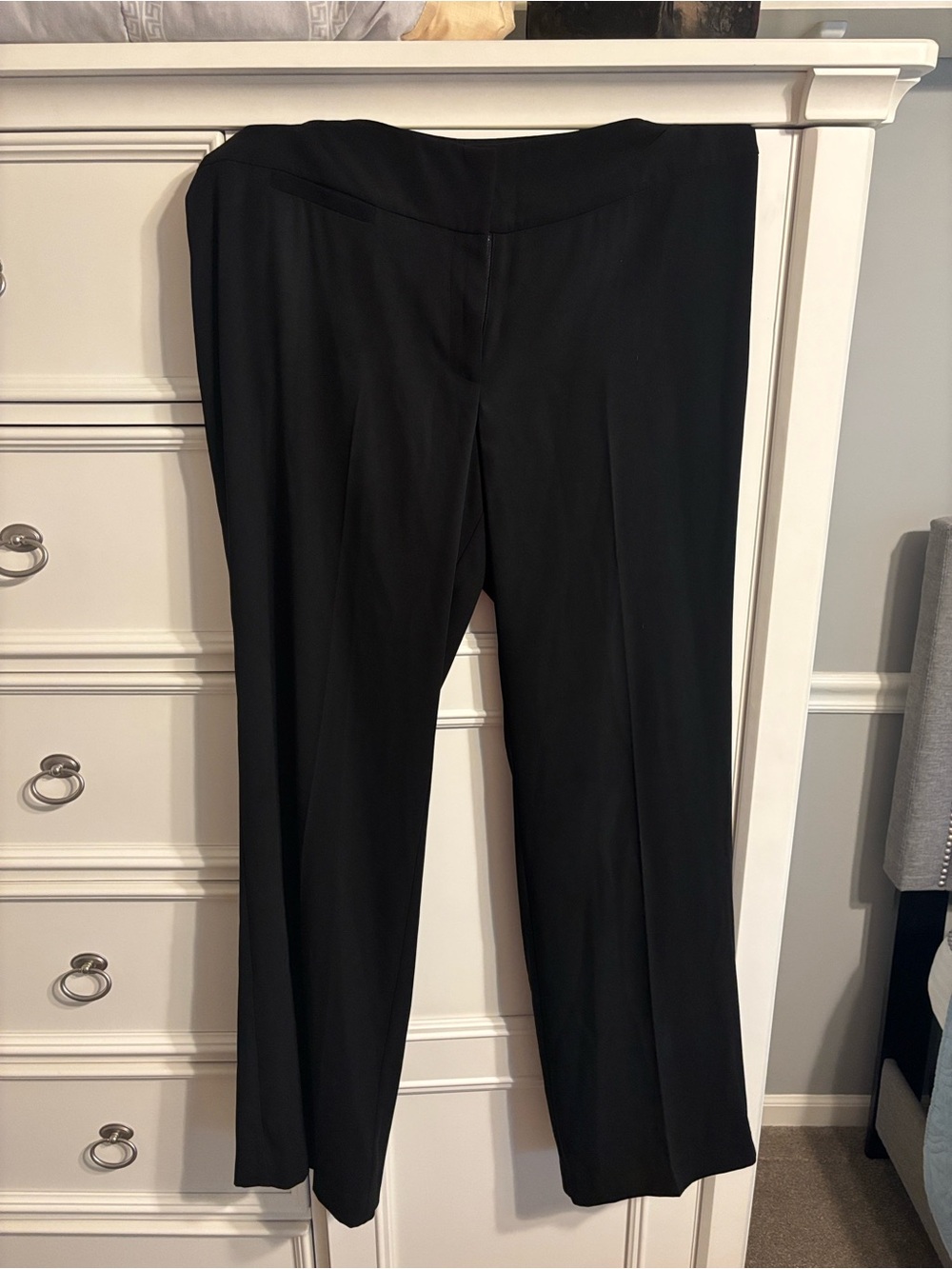 Eileen Fisher Black Wide-Leg Trousers